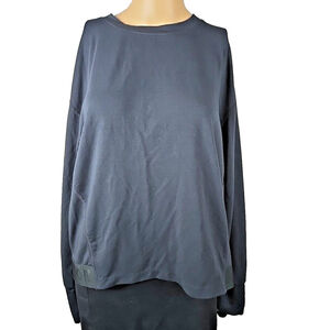 Nike Women's Black Dri Fit Long Sleeve Sweatshirt Size Medium